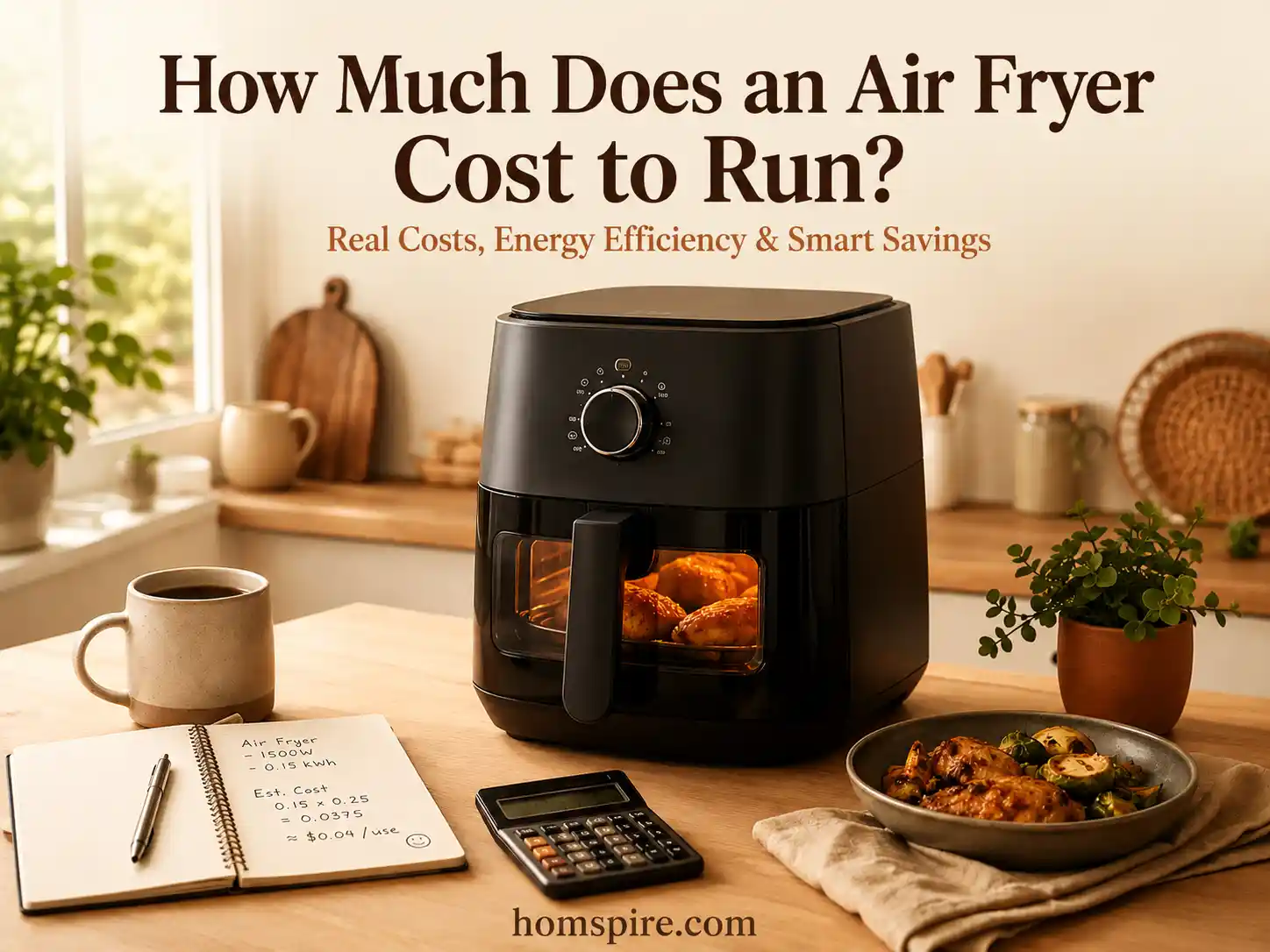 How Much Electricity Does an Air Fryer Actually Use? (With Real Cost Math)